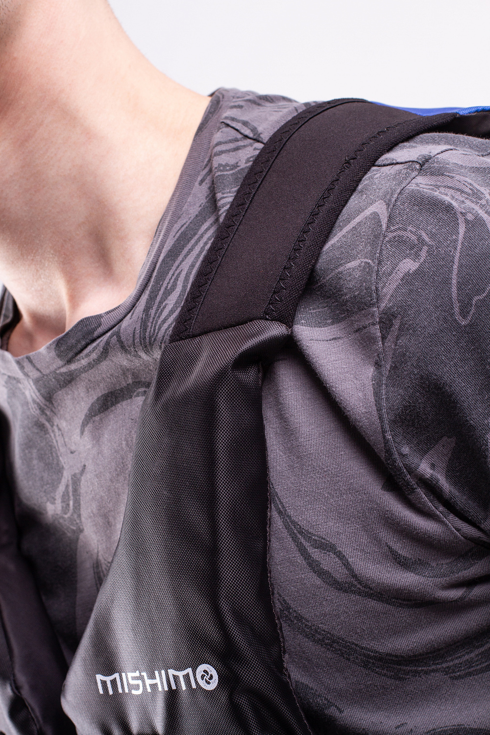 Жилет спасательный MISHIMO PRO Премиум качества Черно-синий 