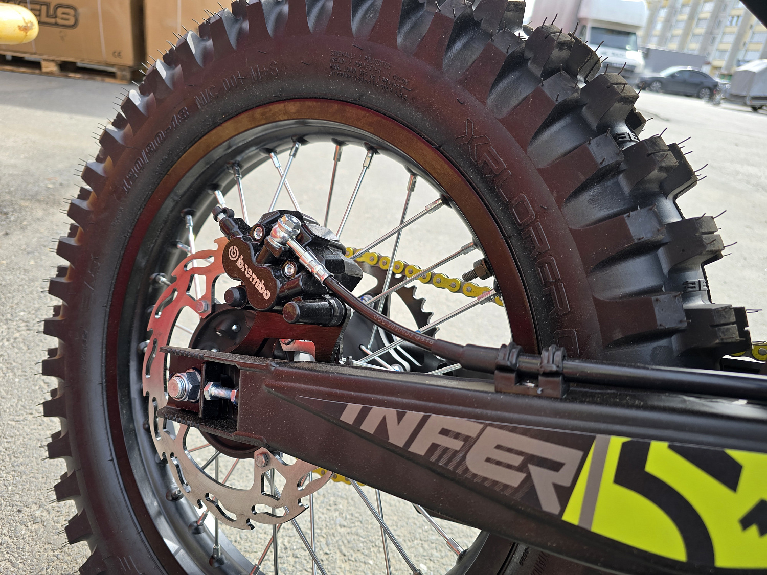 Кроссовый мотоцикл PROMAX INFERNO 380 (4 valves, 5 gears) 