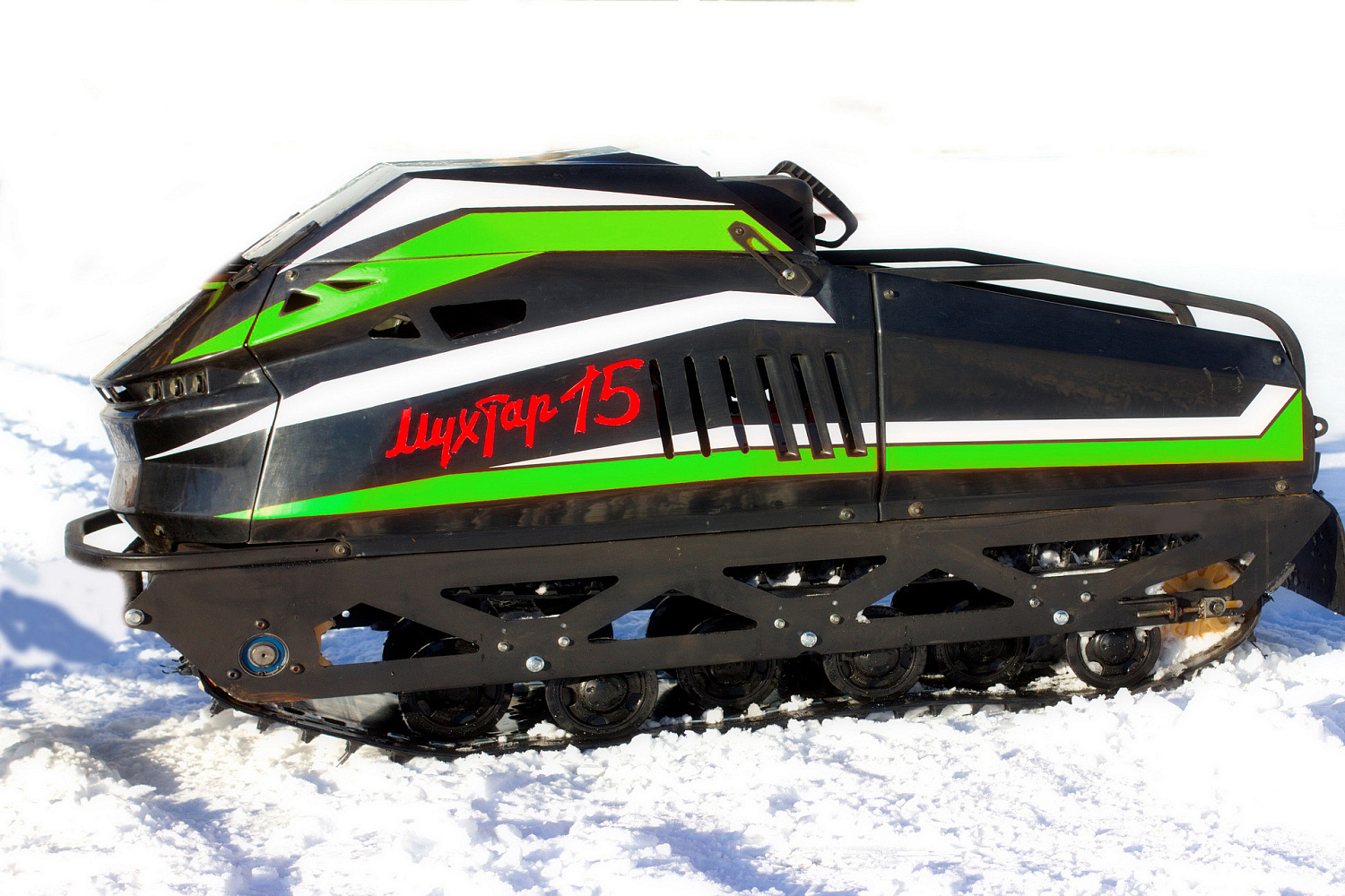 Мотобуксировщик IRBIS Мухтар 15 с лыжным модулем в комплекте 