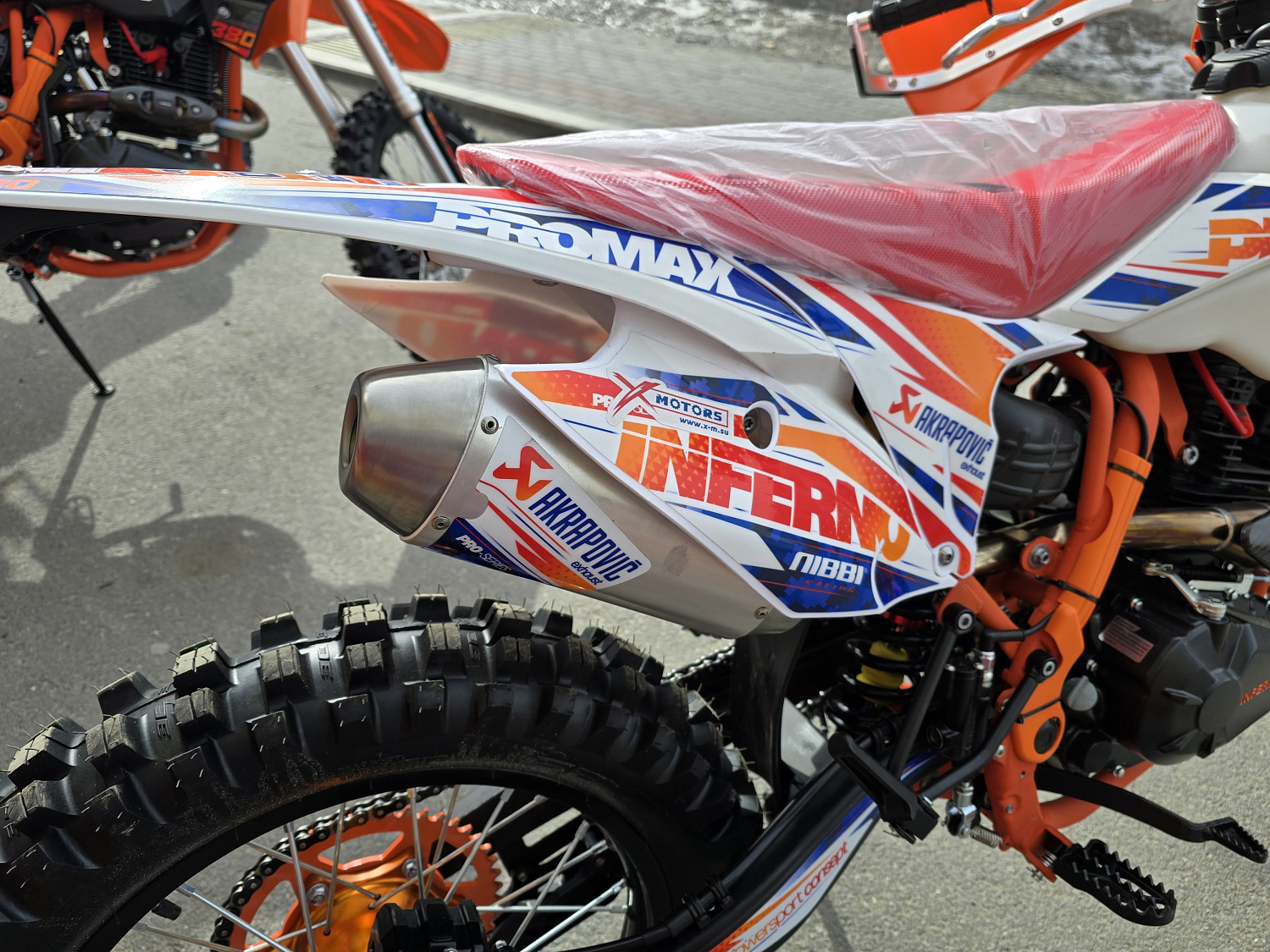 Кроссовый мотоцикл PROMAX INFERNO 380 (4 valves, 5 gears) 